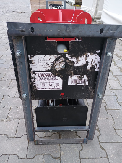 OUTLET Podnośnik dwukolumnowy REDATS L-205 4,2t, półautomatyczny, dolna belka