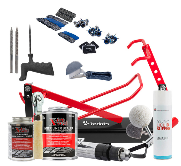 ZESTAW Rozszerzony do naprawy opon