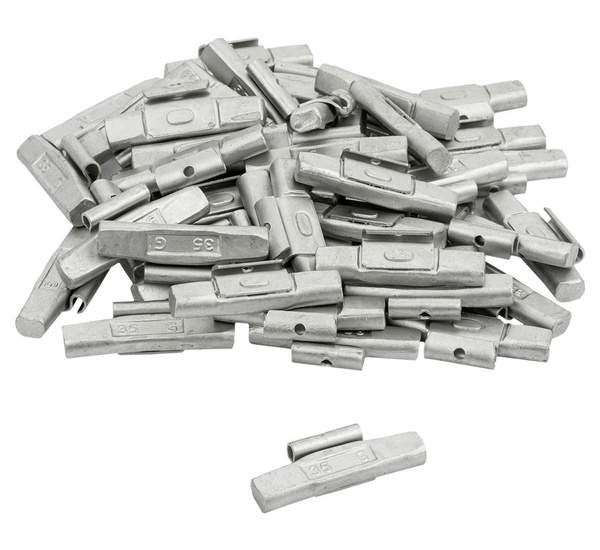 Ciężarki nabijane Fe do felg stalowych 35g - 50 szt. FIVESTARS