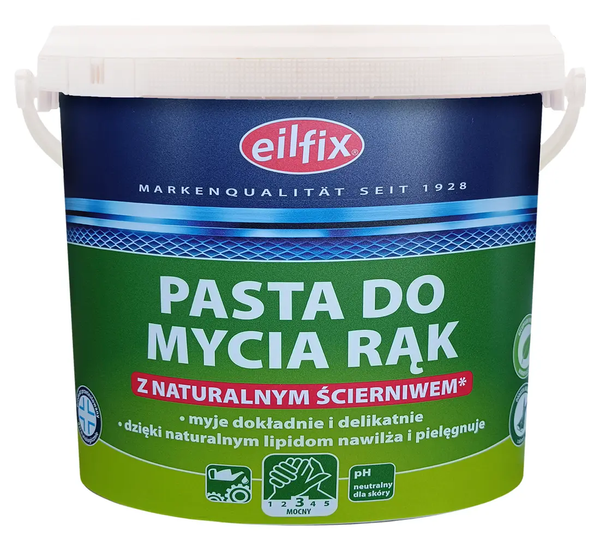 Pasta do mycia rąk EILFIX - aloes 5 L + szczoteczka do czyszczenia