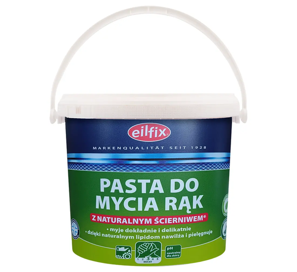 Pasta do mycia rąk EILFIX - aloes 5 L + szczoteczka do czyszczenia