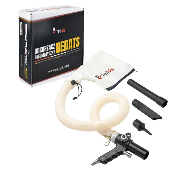 Odkurzacz pneumatyczny warsztatowy + Akcesoria