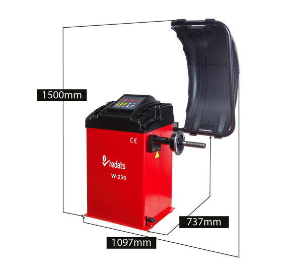 Zestaw 2w1 Wyważarka W-230 + Montażownica M-111