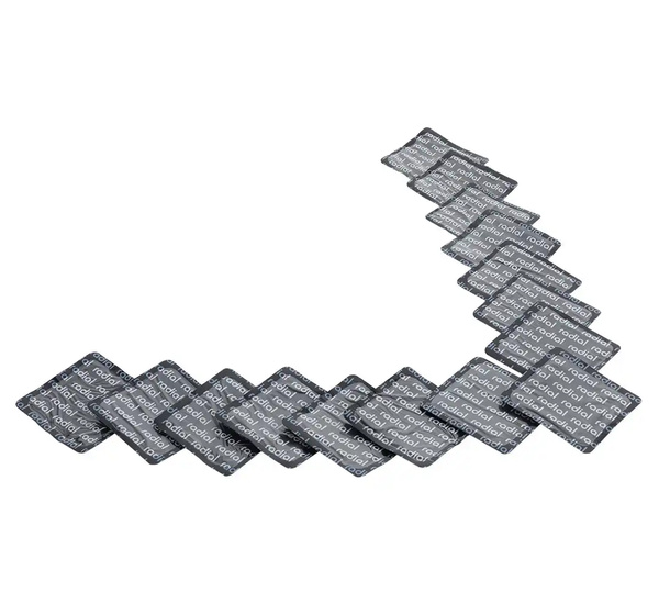 Łatki do opon uniwersalne REDATS RADIAL 76x76mm - 15 sztuk