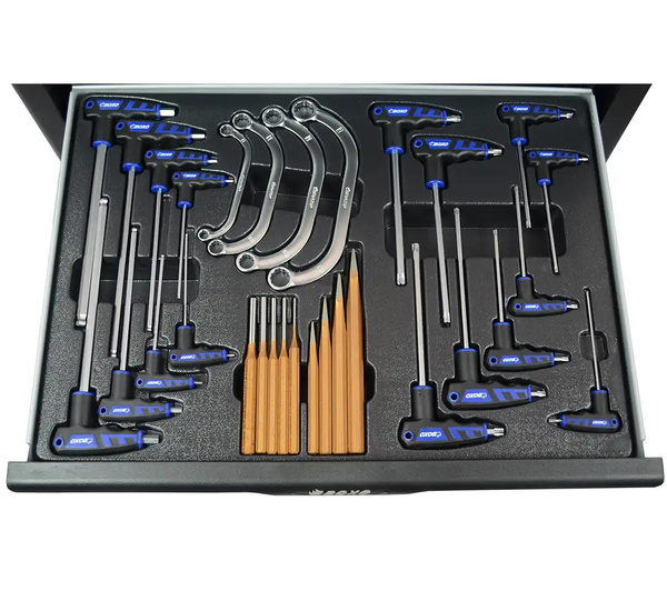 Wózek warsztatowy, szafka narzędziowa BOXO 287el.