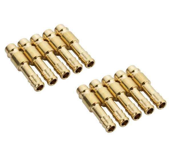 Wtyk szybkozłącza z nyplem na wąż 8mm typ 26 - Rectus - 10 sztuk