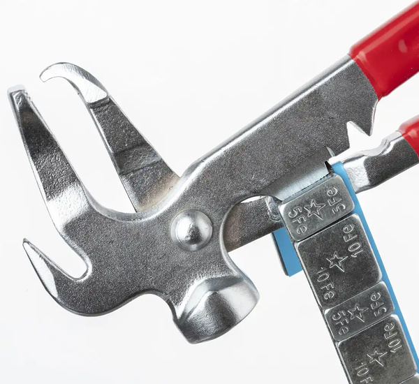 Szczypce do nabijania ciężarków cęgi chromowane wulkanizacyjne