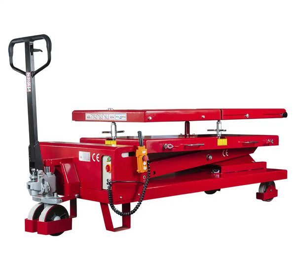 Podnośnik nożycowy mobilny do baterii, skrzyń biegów i silników 230V 1,2T REDATS LE-220