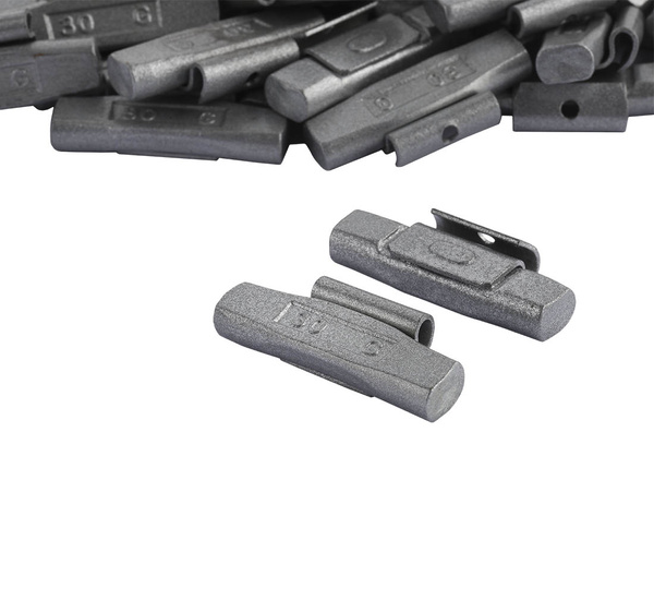 ZESTAW Ciężarki nabijane stalowe do felg stalowych 5-50g - 800 szt. FIVESTARS