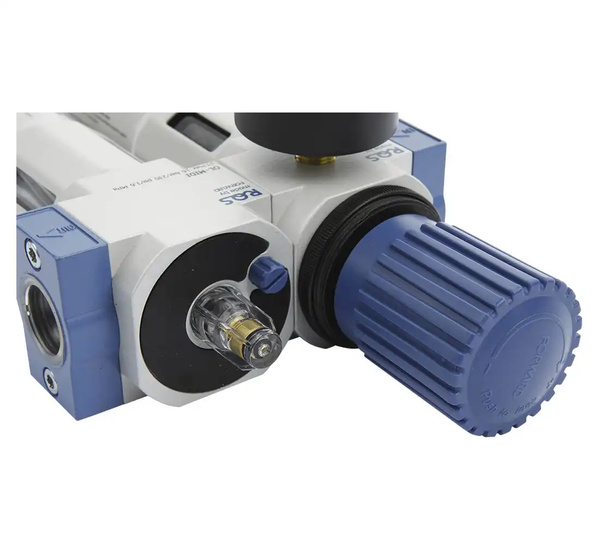 Regulator ciśnienia z odwadniaczem i naolejaczem 3/4" MIDI RQS