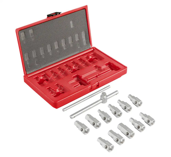 Nasadki do korków spustowych oleju zestaw 13el. BOXO