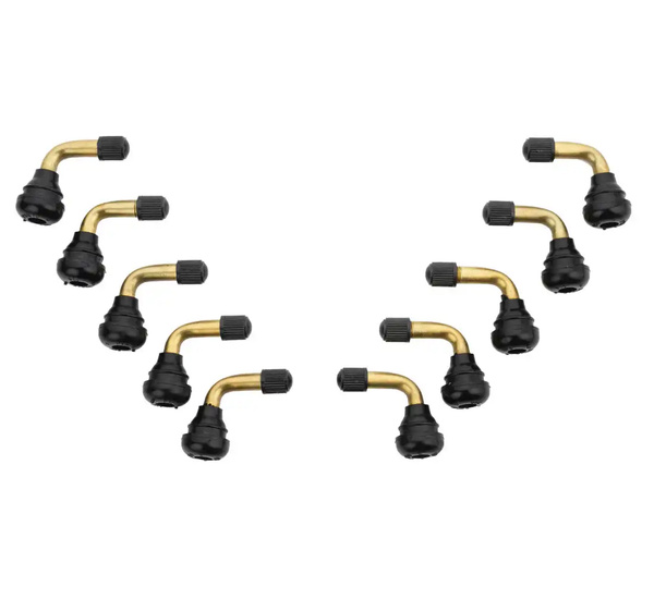 Zawory do kół skuterów bezdętkowe TR 412L PVR70 - 10 szt.