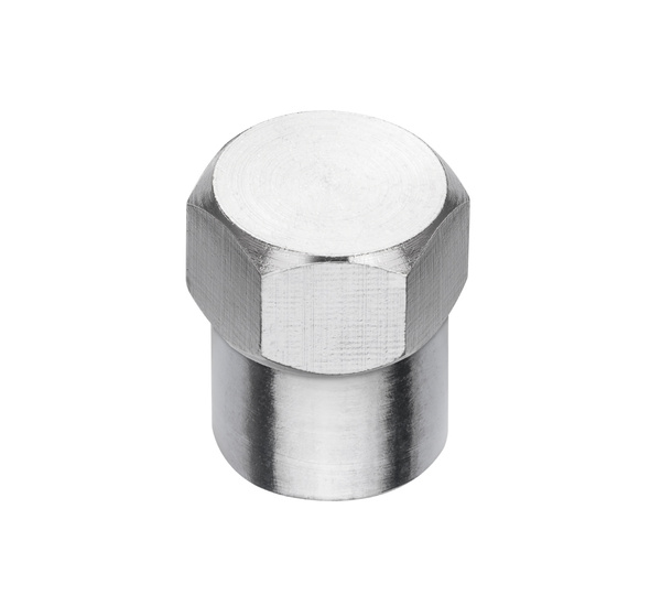 Kapturki na zawory, nakrętki niklowane 25 szt.