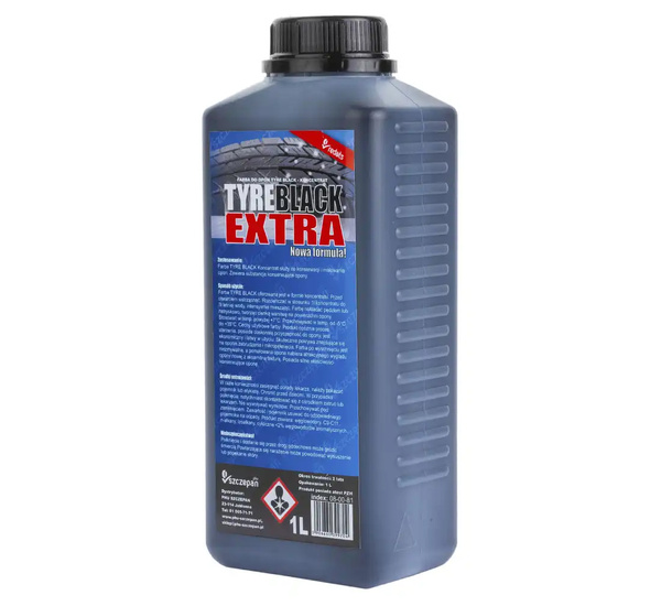Farba do opon czernidło REDATS Tyre Black koncentrat 1L