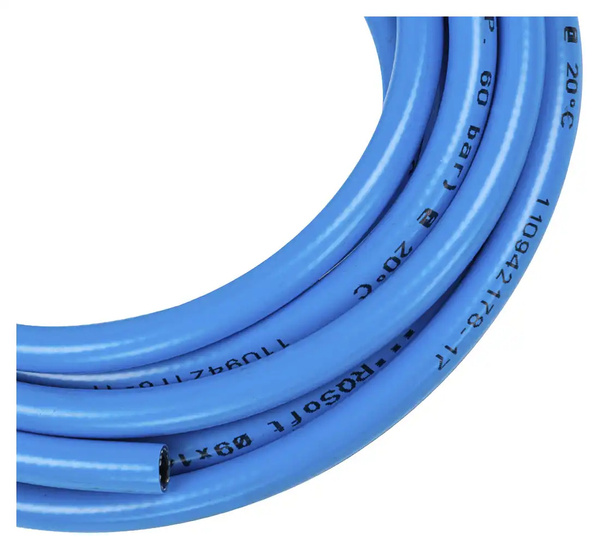 Wąż Prosty RQSoft PVC Pneumatyczny 9,0 x 14,5mm - 5m