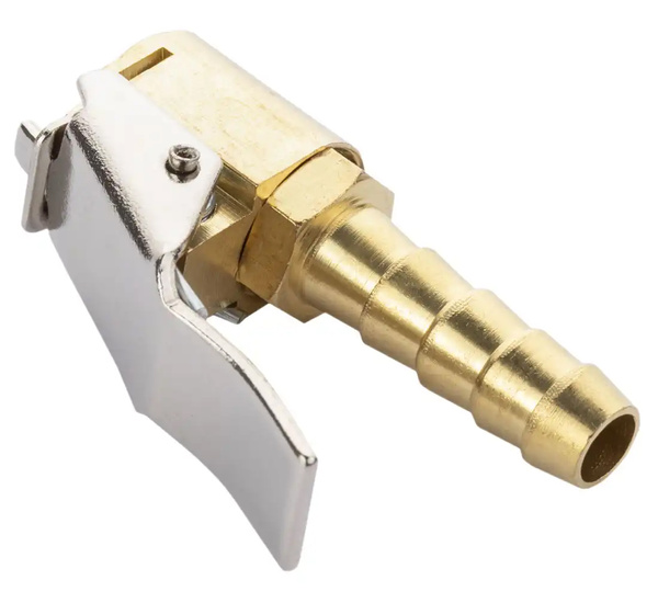 Końcówka do pompowania kół mosiężna na wąż 8mm