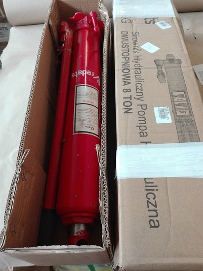 OUTLET Siłownik hydrauliczny z pompą 12T