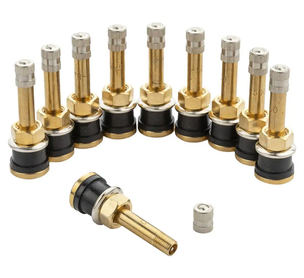 Zawór, wentyl do kół Bezdętkowych Ciężarowy Autobusowy TR 500 - 10 sztuk