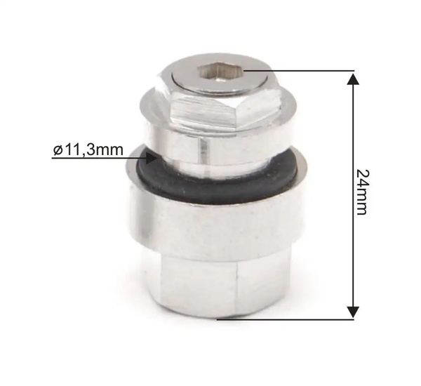 Zawory ukryte Tuning – 4 szt. REDATS