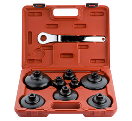 Klucze nasadowe do filtra oleju BOXO zestaw 9el