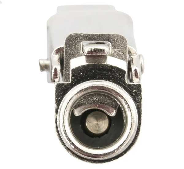 Końcówka z zaciskiem do pompowania 8mm Metalowa Zamknięta