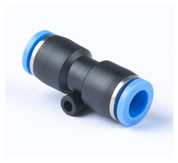 Złączka wtykowa prosta na wąż 8mm przelotka