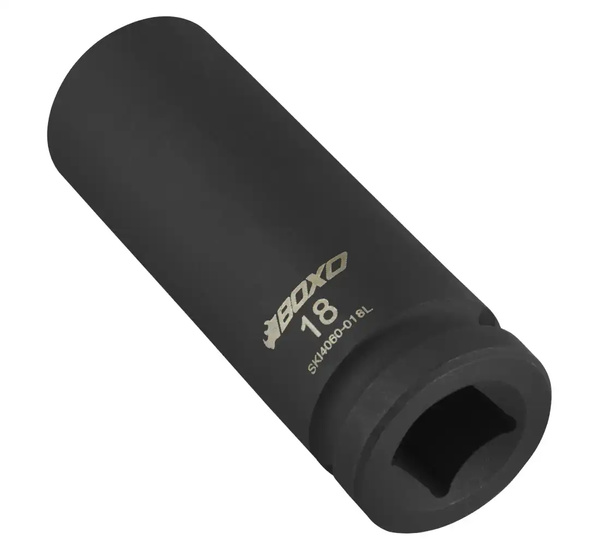 Długa nasadka udarowa do felg stalowych BOXO 18 mm - 1/2"