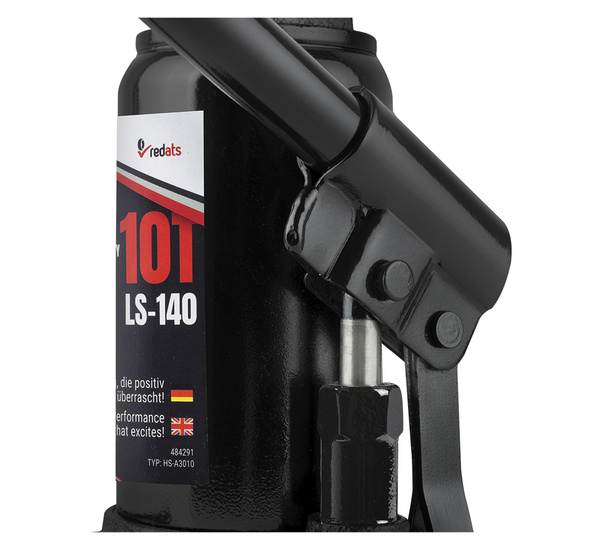 Podnośnik Hydrauliczny Butelkowy Słupkowy 10T REDATS LS-140