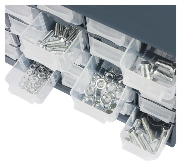 Zestaw nakrętek i śrub 1001szt REDATS