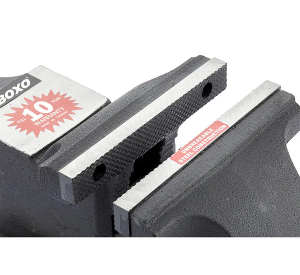 Imadło Ślusarskie z Kowadłem Obrotowe Staliwo SC37 BOXO 150mm