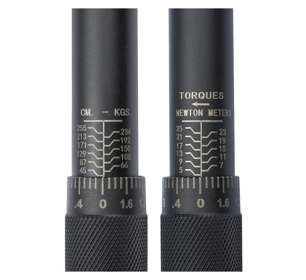 Klucz dynamometryczny 1/4" 5-25Nm REDATS czarny