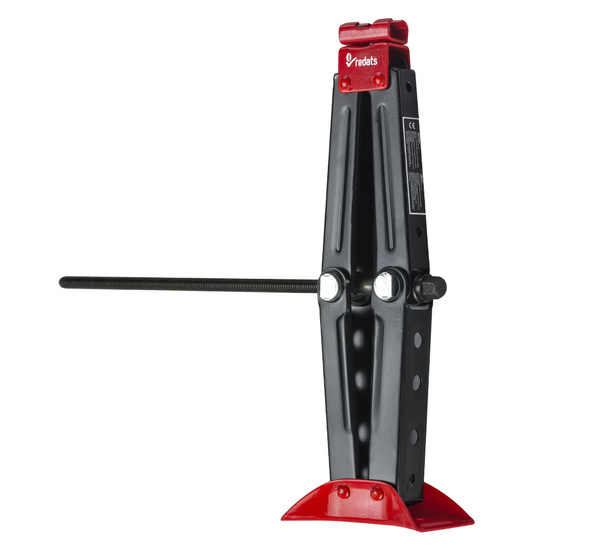 Podnośnik trapezowy 2T lewarek REDATS + klucz i nasadki - Zestaw do kół
