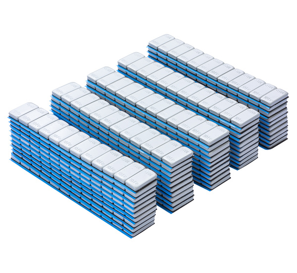 Ciężarki Klejone FE Powlekane Szeroka Taśma SUV 10g - 50 Pasków REDATS