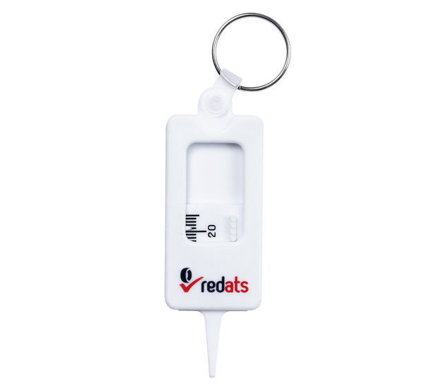 Miernik wysokości bieżnika opon brelok REDATS