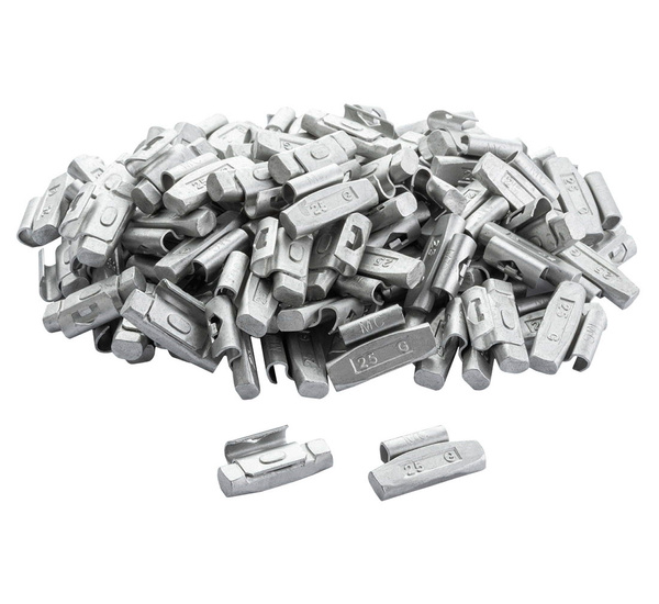Ciężarki nabijane Fe do felg aluminiowych 25g - 100 szt. FIVESTARS