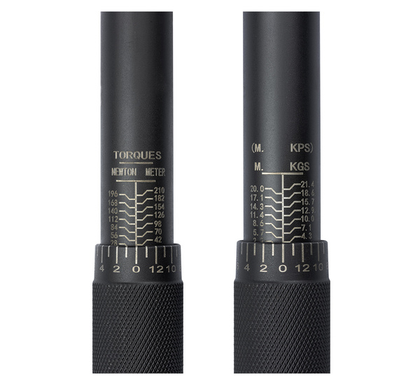 Klucz dynamometryczny 1/2” czarny 28-210Nm REDATS