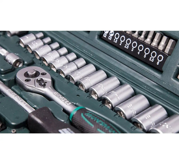 Zestaw narzędzi Mannesmann - 130 el. walizka