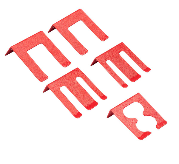 Zestaw haczyków 22el. do tablicy warsztatowej metalowej