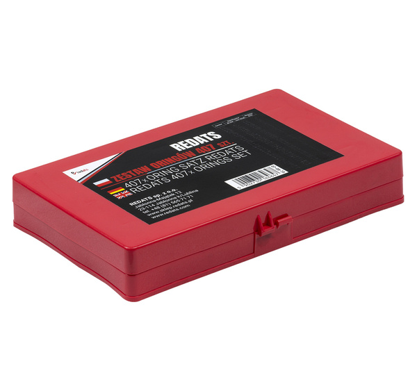 Zestaw o-ringów 407szt REDATS