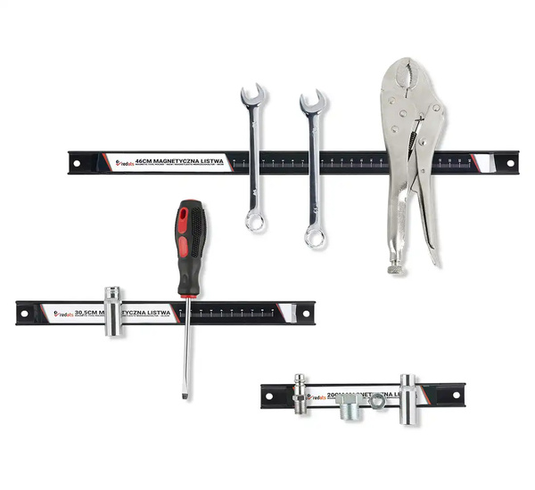 Listwa magnetyczna zestaw 3szt 20cm/30,5cm/46cm REDATS