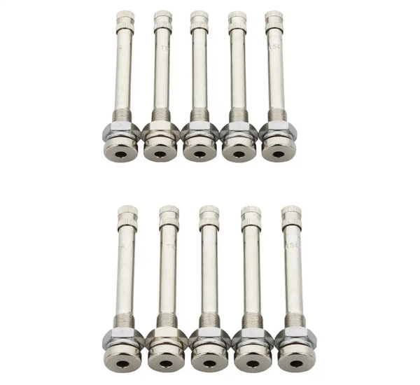 Zawory bezdętkowe ciężarowe chromowane TR 544 – 10 szt. REDATS