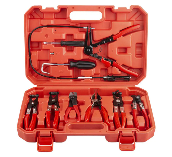 Szczypce do przewodów 9 elementów w walizce REDATS