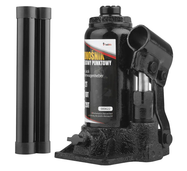 Podnośnik Hydrauliczny Butelkowy Słupkowy 2T REDATS LS-110