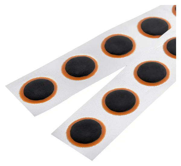 Łatki do dętek wulkanizacyjne REDATS 25mm - 64 szt