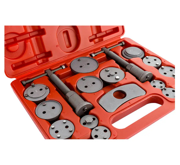 Zestaw do wyciskania tłoczków hamulcowych 18el. BOXO