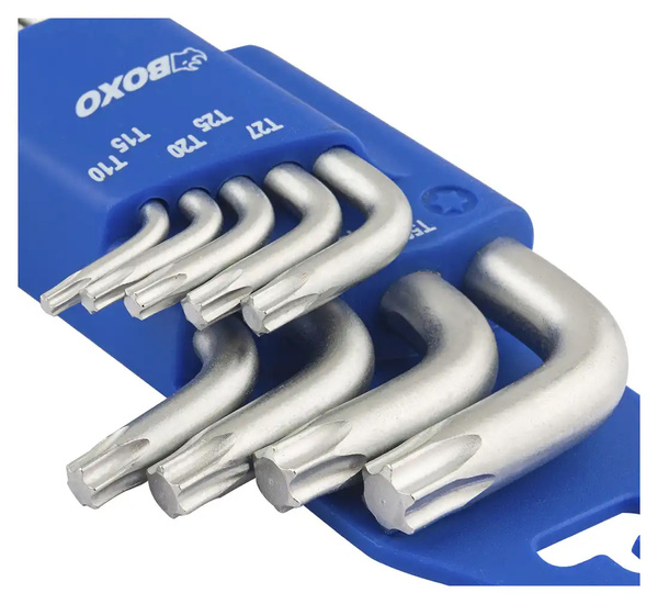 Klucze Torx BOXO długie zestaw 9szt