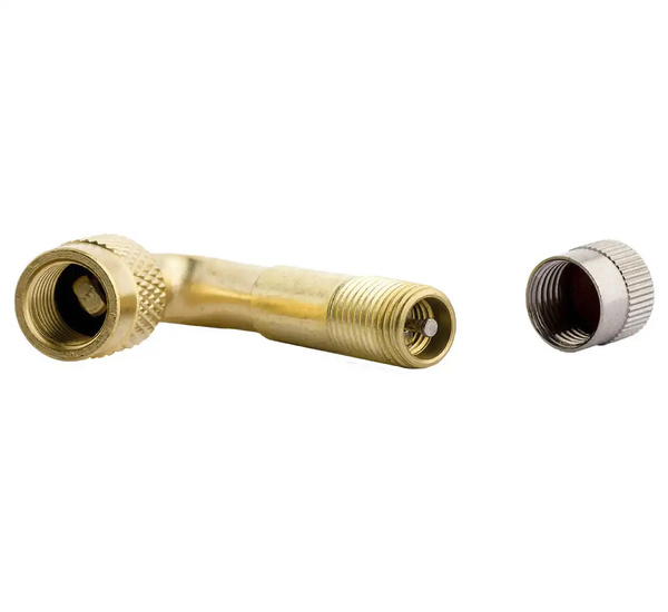 Przedłużka zaworu kątowa 45° do pompowania