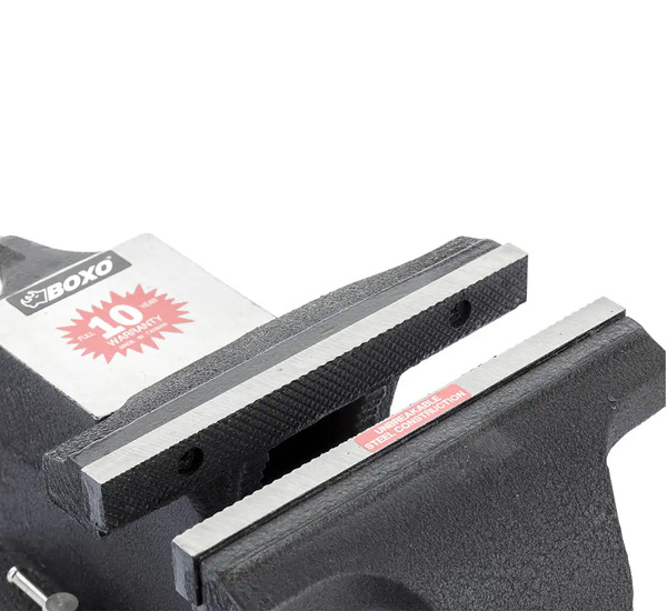 Imadło Ślusarskie z Kowadłem Obrotowe Staliwo SC37 BOXO 200mm