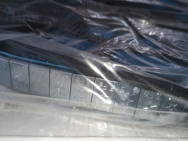 OUTLET Ciężarek klej. FE - ocynk FS 1200 ROLKA z szeroką taśmą