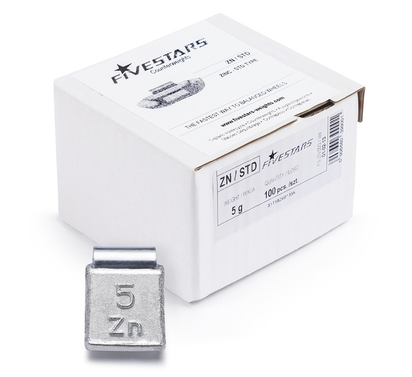 OUTLET Ciężarek Five Stars cynk - 05g